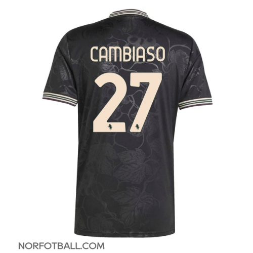 Billige Fotballdrakt Juventus Andrea Cambiaso #27 Replika Tredjedrakt 2025-26 Kortermet Billige Fotballdrakt Juventus Andrea Cambiaso #27 Replika Tredjedrakt 2025-26 Kortermet